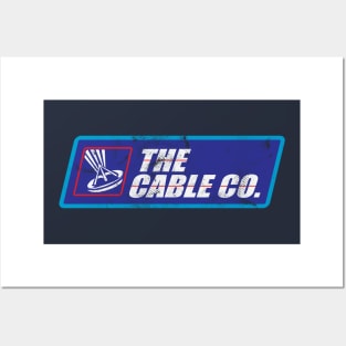 The Cable Co. Cable Guy Logo Posters and Art